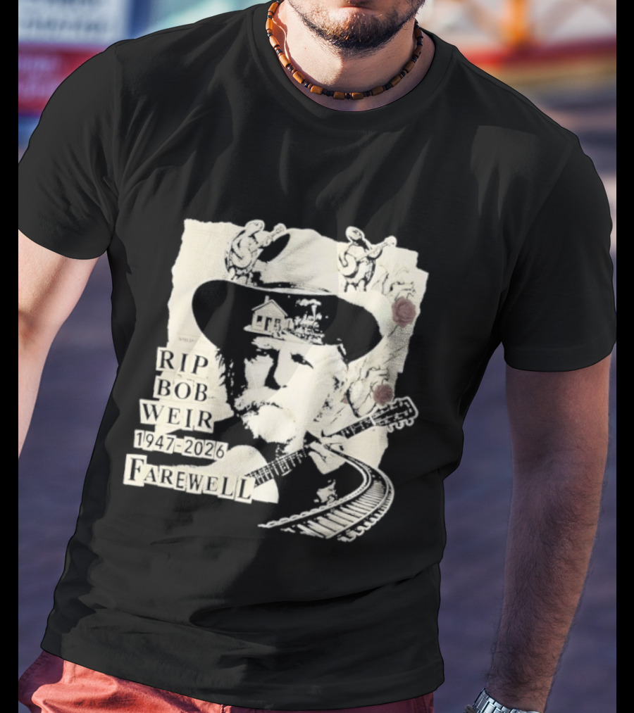RIP Bob Weir 1947 2026 Terrapin Station Farewell T-Shirt