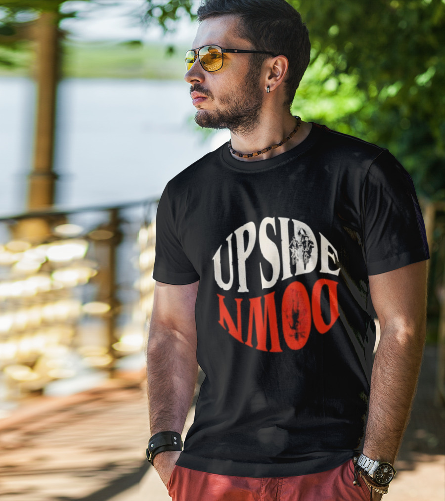 Upside Down Stranger Things Characters Series T-Shirt