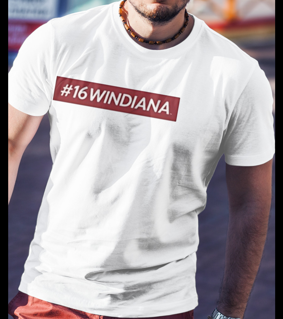 #16WINDIANA Indiana Hoosiers Basketball Fan Gear T-Shirt