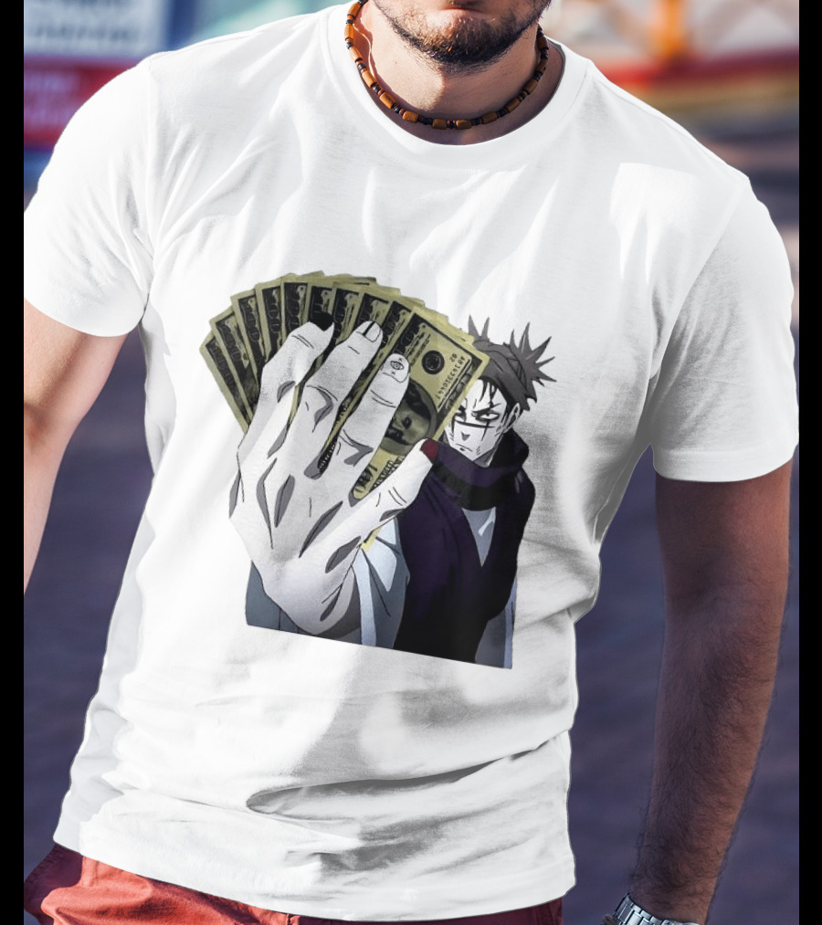 Choso Jujutsu Kaisen Money Fan Anime T-Shirt
