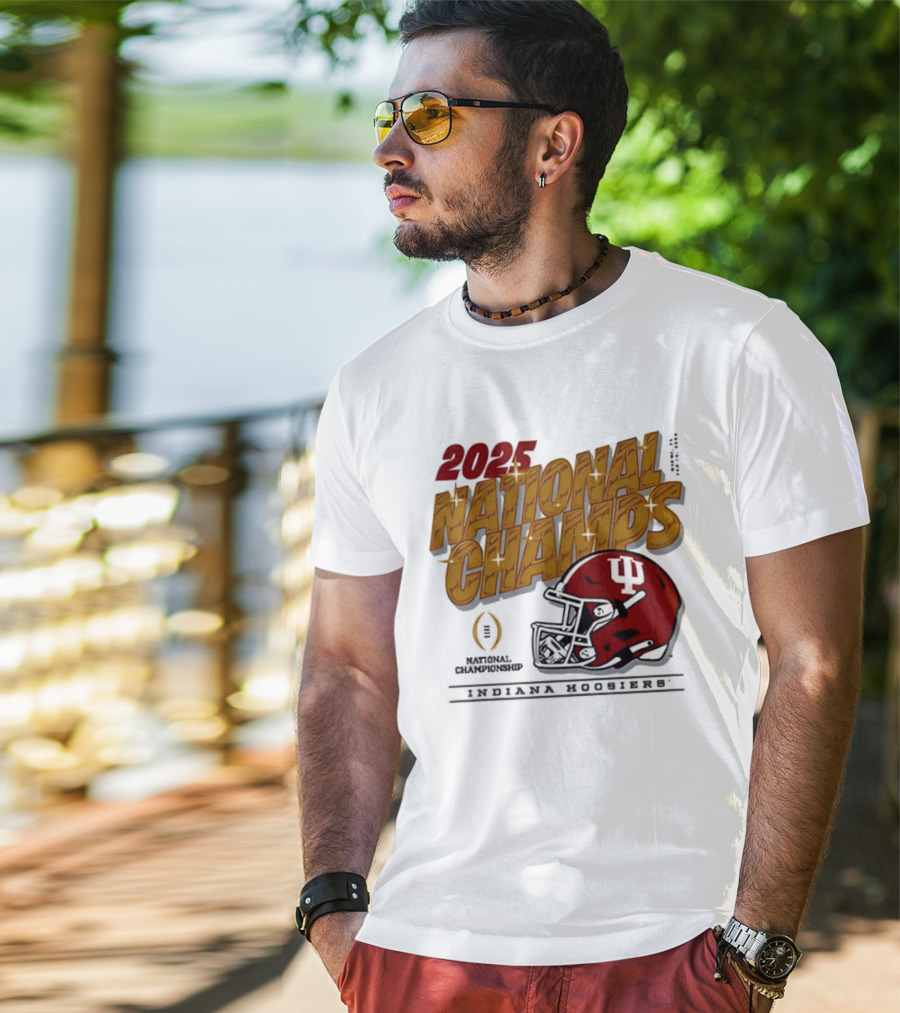 2025 National Champs Indiana Hoosiers Football Champions T-Shirt