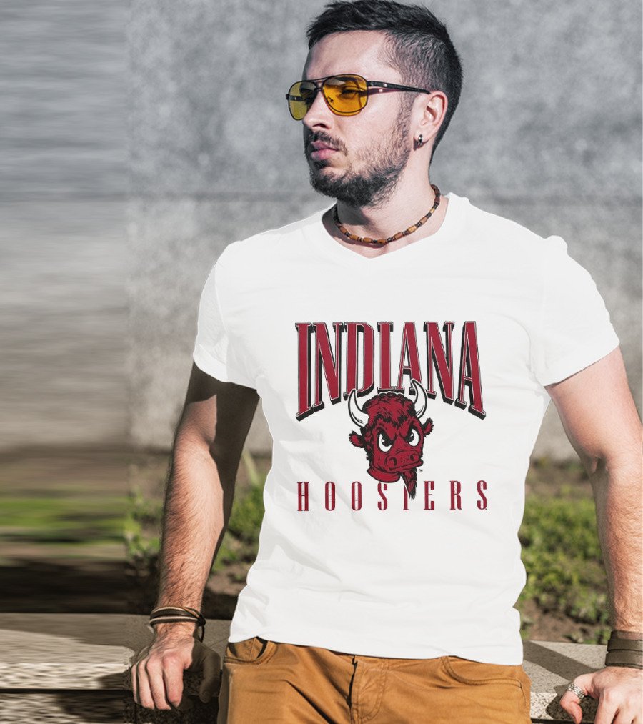 Indiana Hoosiers Bison National Champs Bulls T-Shirt