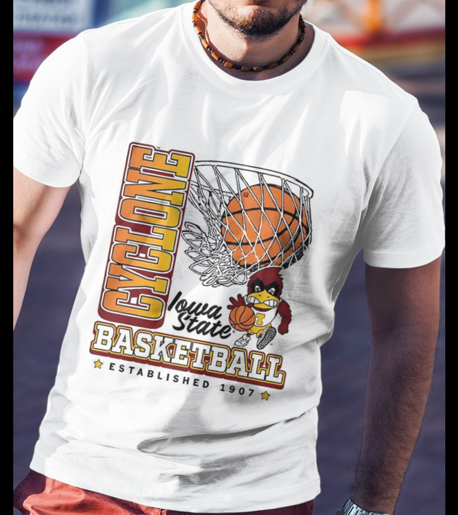Iowa State Cyclones Basketball Est 1907 Vintage Cyclone T-Shirt