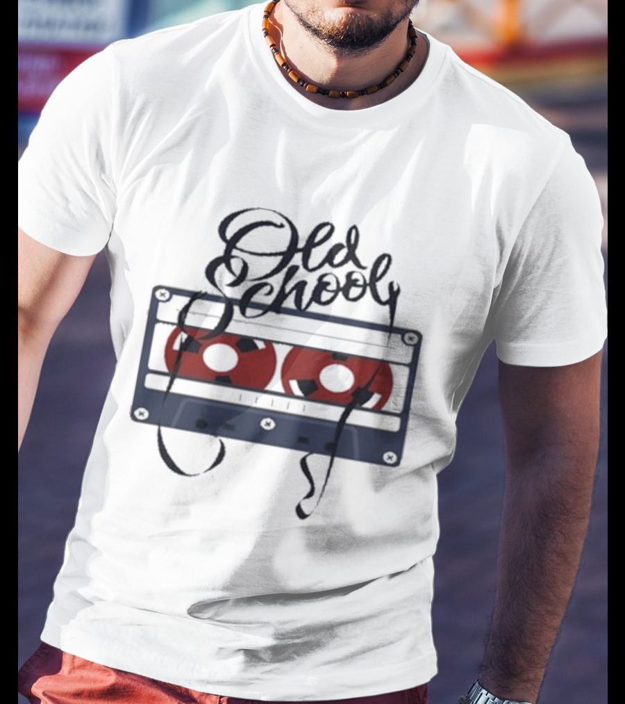 Old School Cassette Tape Vintage 80s 90s T-Shirt