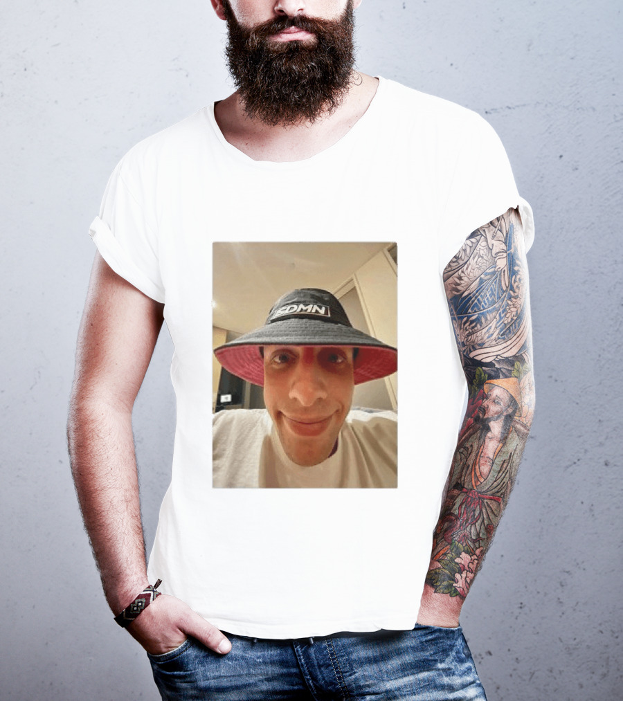 Sidemen W2s EDMN Bucket Hat Black And Red Fashionable Headwear T-Shirt
