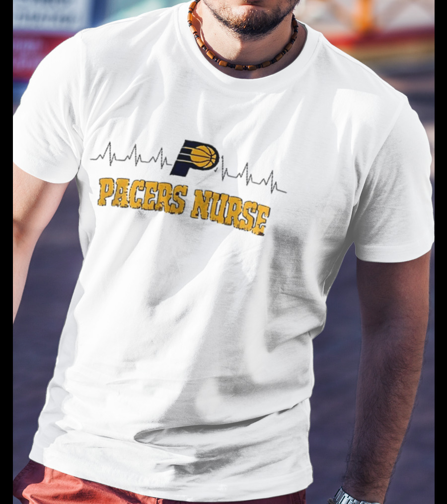 Indiana Pacers Nurse Heartbeat Appreciation T-Shirt