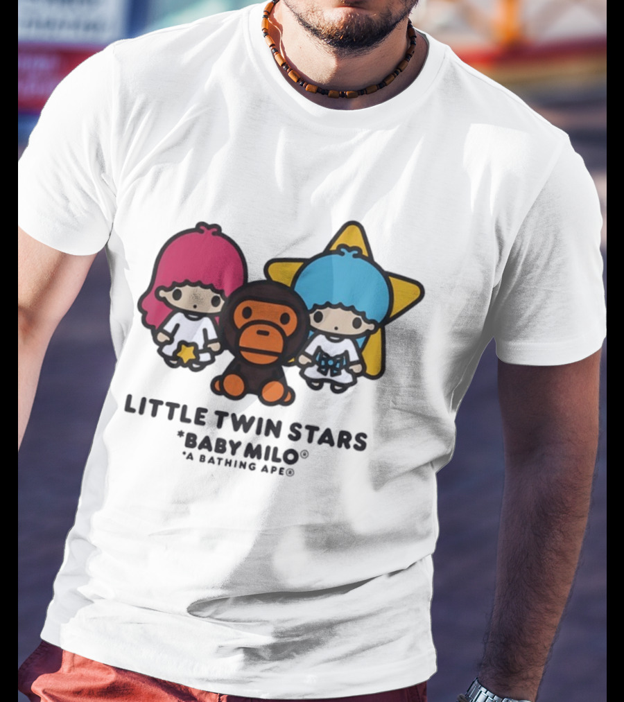 Little Twin Stars Baby Milo A Bathing Ape Collaboration T-Shirt