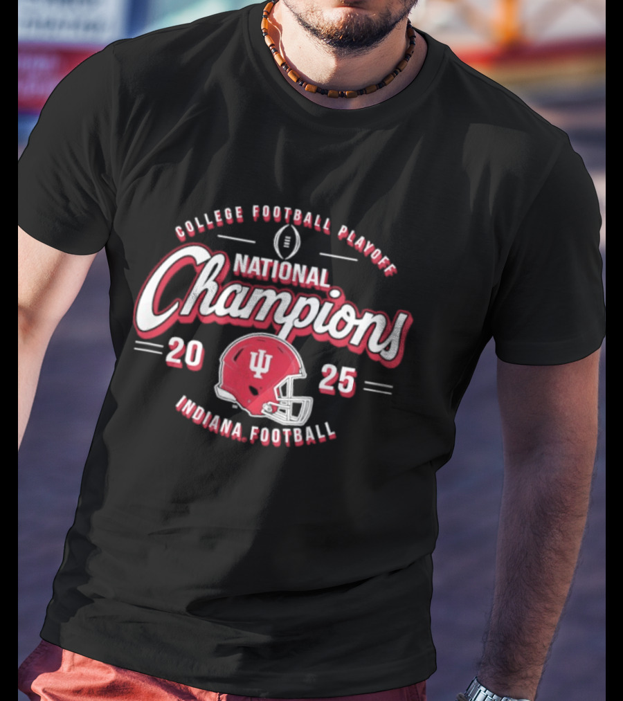 Indiana Hoosiers National Champions 2025 College Football Playoff Indiana Football T-Shirt