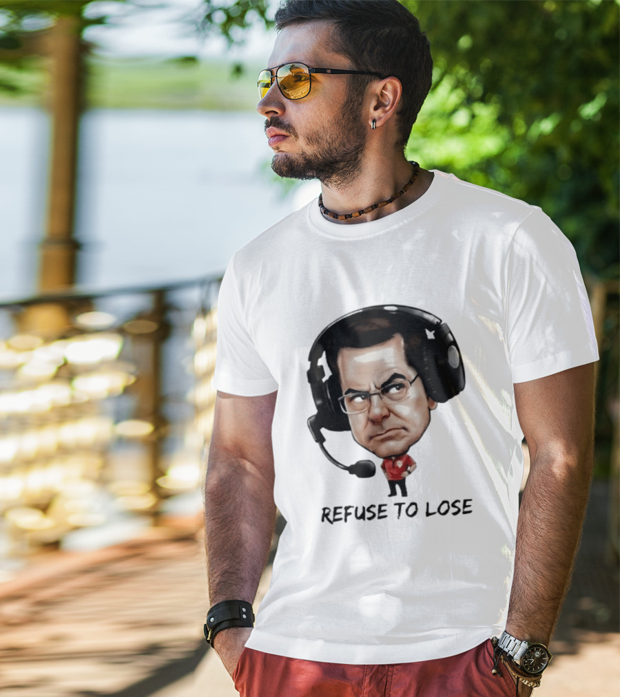 Curt Cignetti Refuse To Lose Indiana Football Coach Headset T-Shirt
