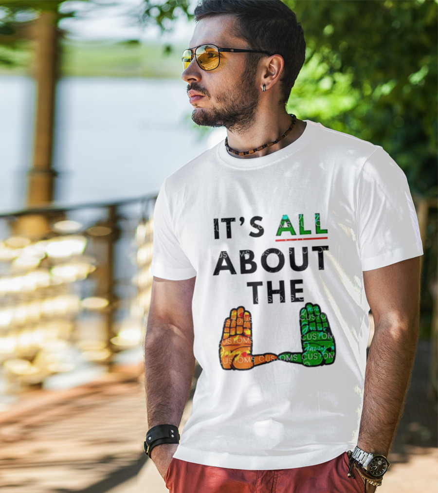 It's All About The U Miami Hurricanes Hand Gesture T-Shirt