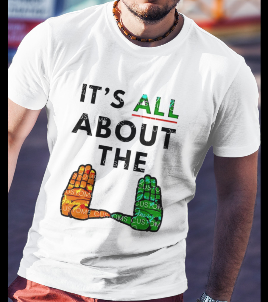 It's All About The U Miami Hurricanes Hand Gesture T-Shirt