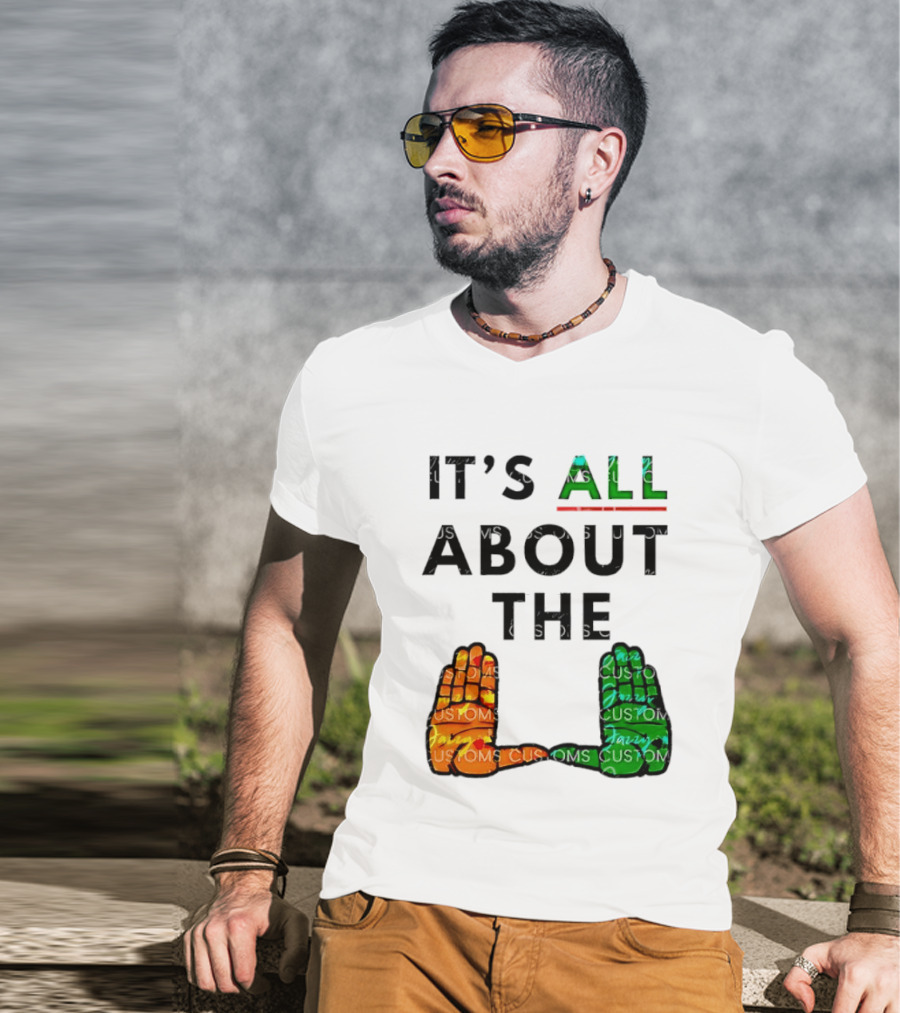 It's All About The U Miami Hurricanes Hand Gesture T-Shirt