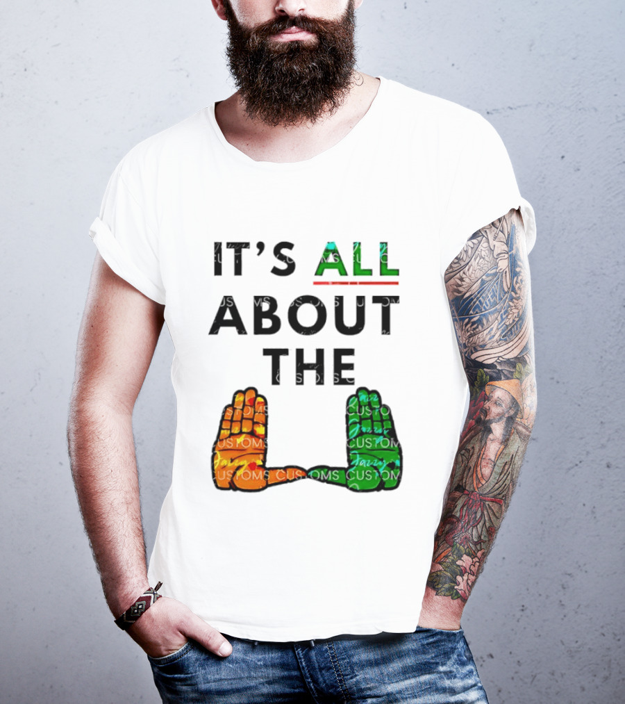 It's All About The U Miami Hurricanes Hand Gesture T-Shirt