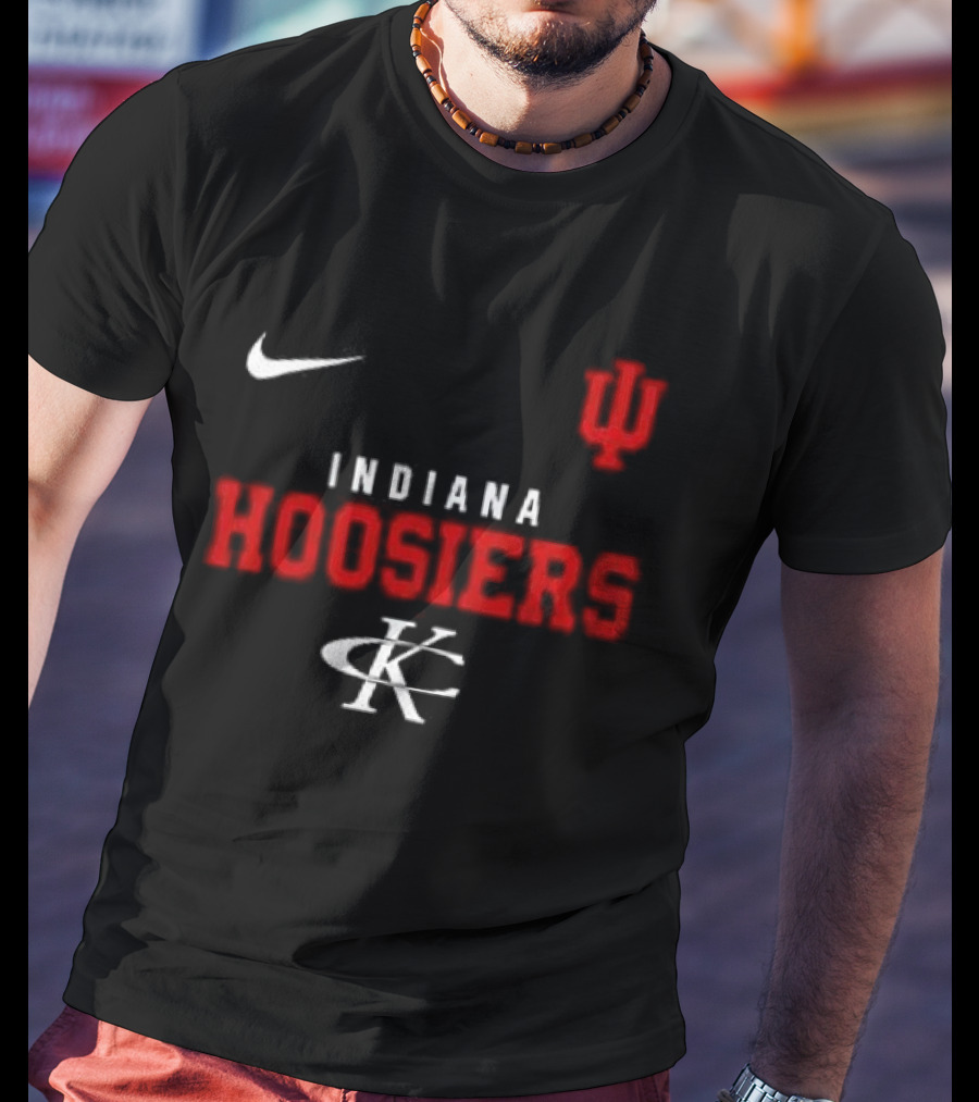Nike Indiana Hoosiers NCAA IU Go Big Red CK T-Shirt