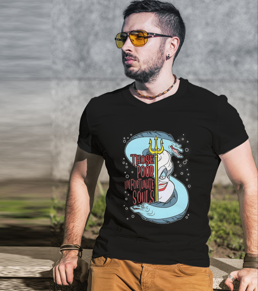 Those Poor Unfortunate Souls Sea Witch The Little Mermaid 1989 T-Shirt
