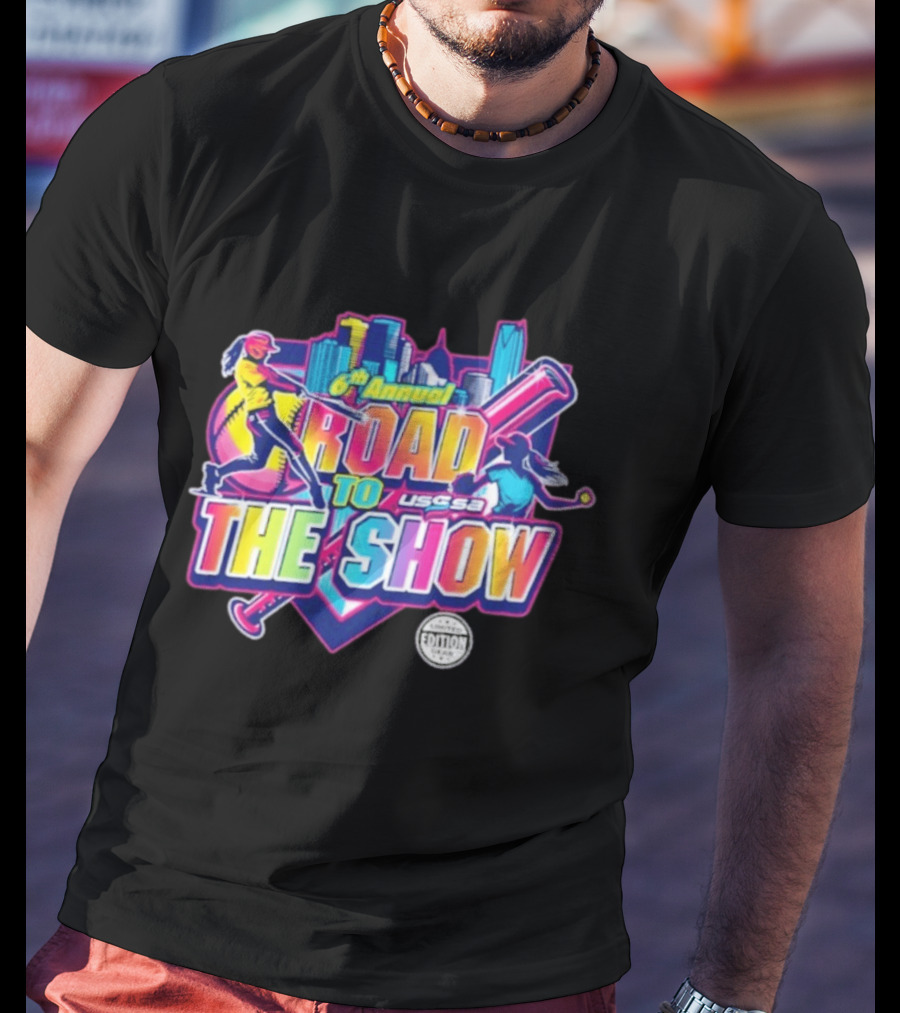 6th Annual Road To The Show USSSA Limited Edition 2026 T-Shirt