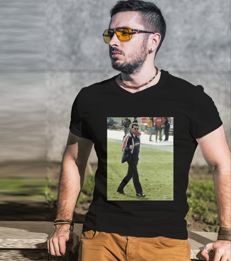 Chicago Bears Mike Ditka Da Coach Middle Finger Meme T-Shirt
