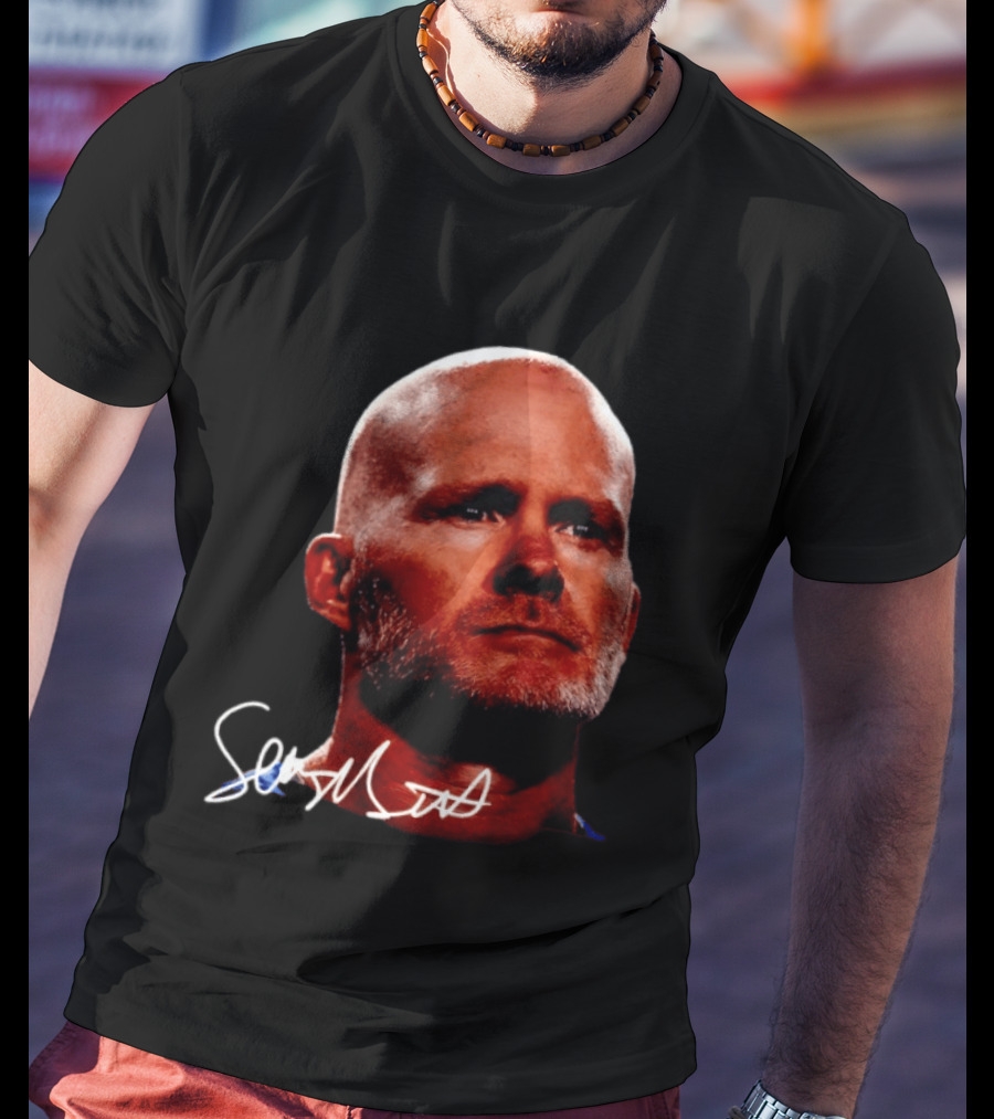 Sean McDermott Oversized Heavyweight Face Signature T-Shirt
