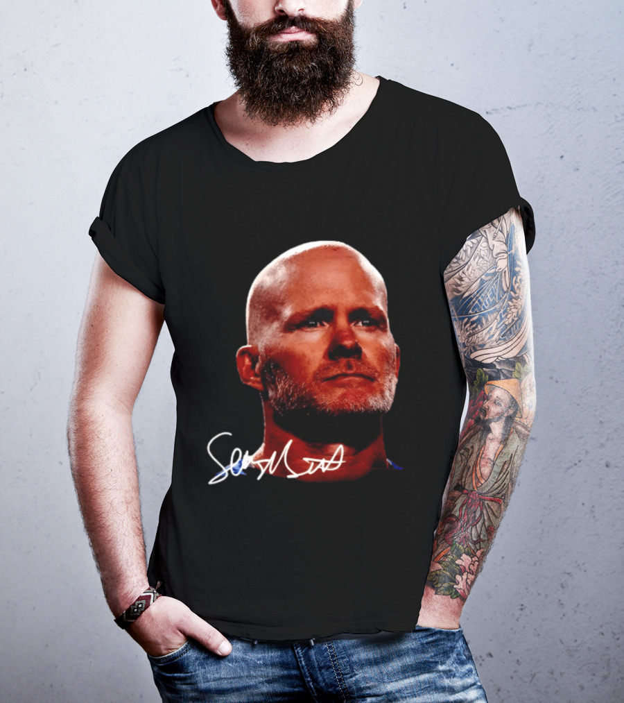 Sean McDermott Oversized Heavyweight Face Signature T-Shirt