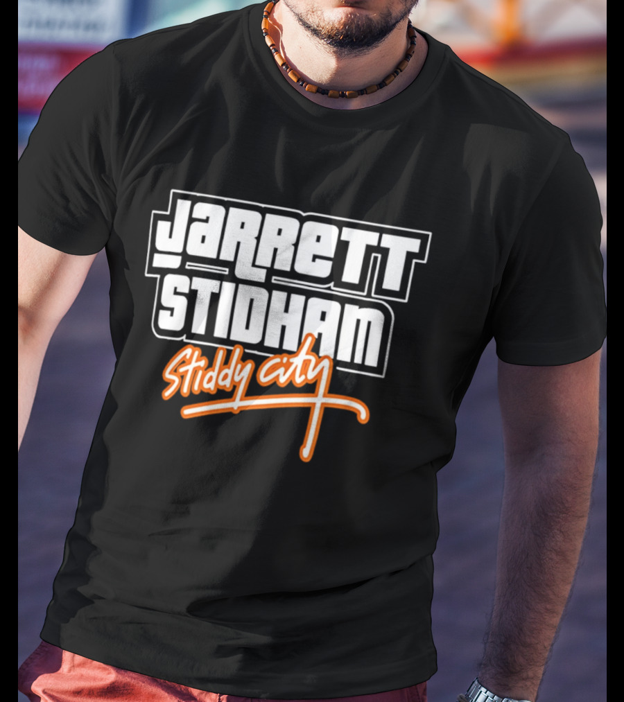 Jarrett Stidham Stiddy City GTA Vice City T-Shirt
