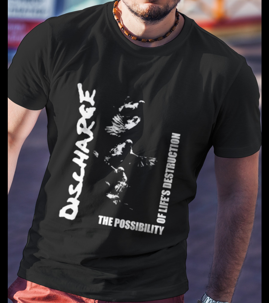 Discharge The Possibility Of Life's Destruction Face Fragmentation T-Shirt