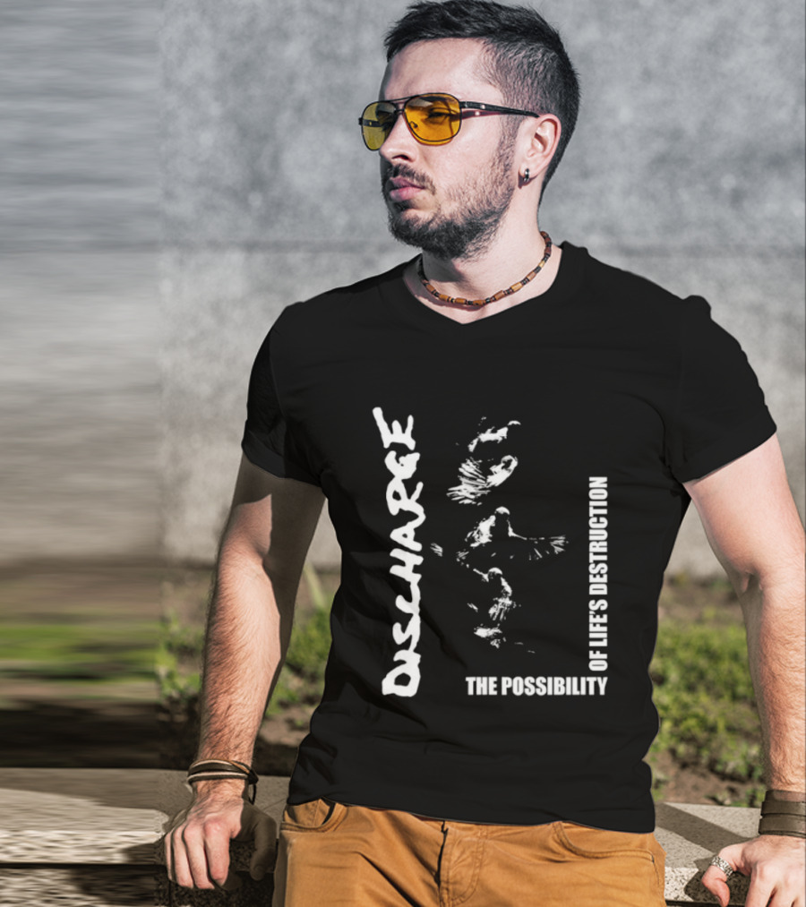 Discharge The Possibility Of Life's Destruction Face Fragmentation T-Shirt