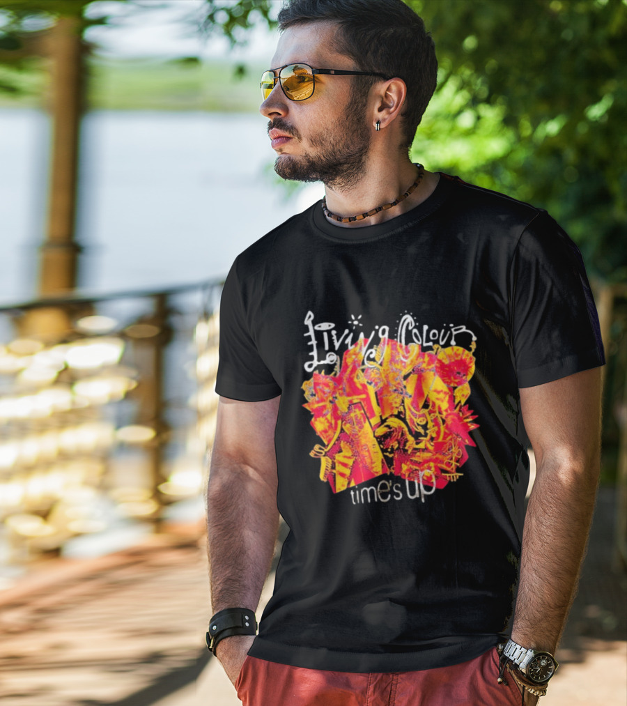 Living Colour Time's Up Vibrant Energy Duotone T-Shirt