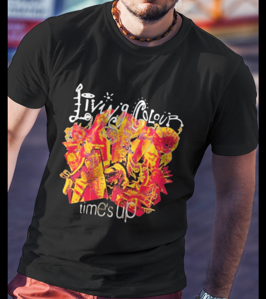 Living Colour Time's Up Vibrant Energy Duotone T-Shirt