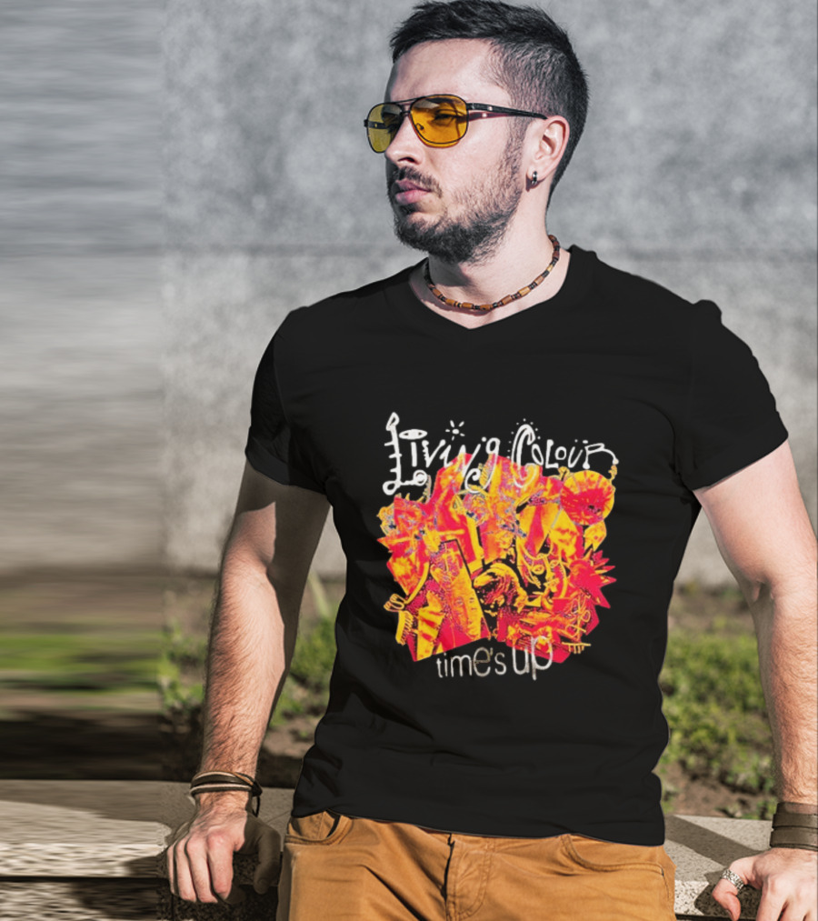 Living Colour Time's Up Vibrant Energy Duotone T-Shirt