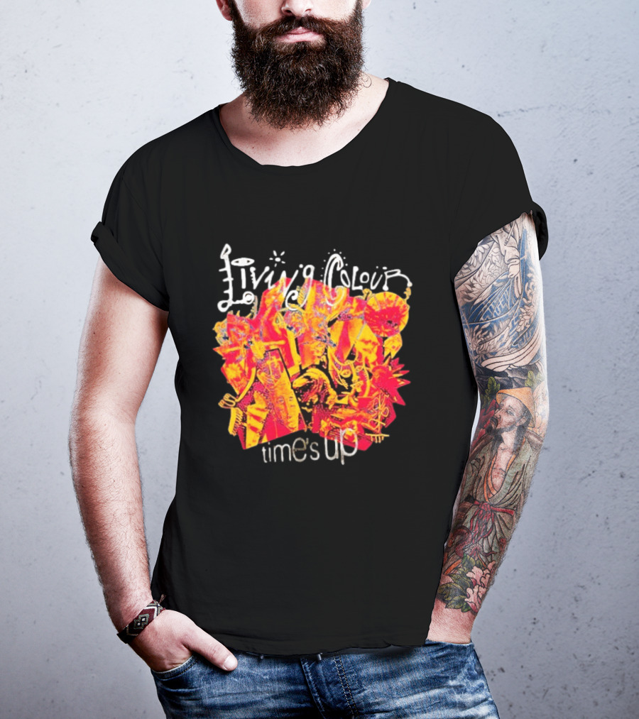 Living Colour Time's Up Vibrant Energy Duotone T-Shirt