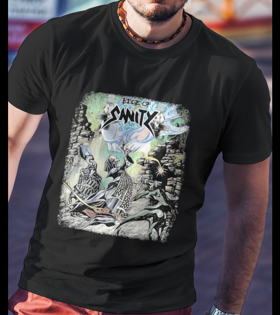 Edge Of Sanity Mystical Enigma Fantasy T-Shirt