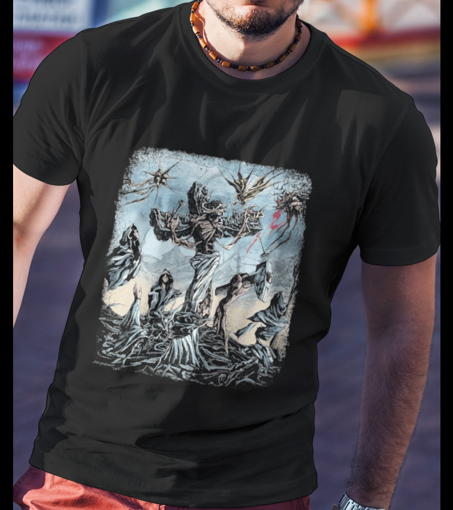 Edge Of Sanity Jesus Cries Album Cover T-Shirt