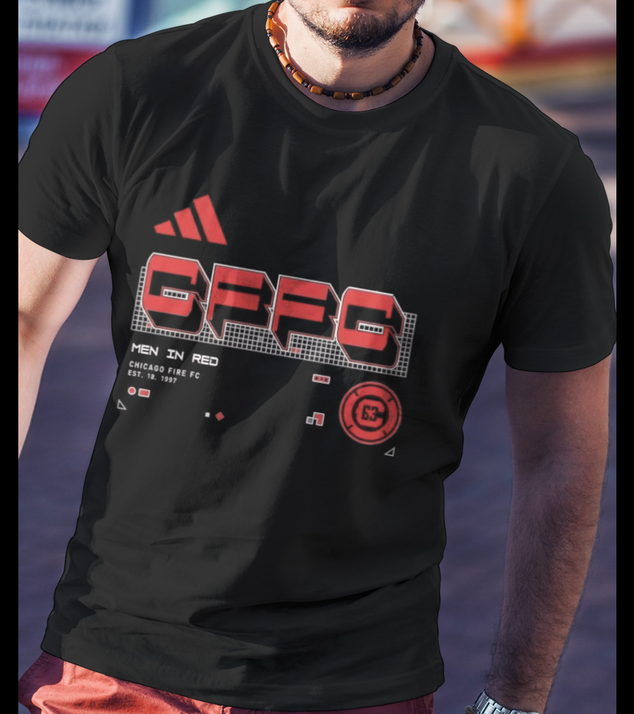 CFFC Men In Red Chicago Fire Mbekezeli Mbokazi T-Shirt