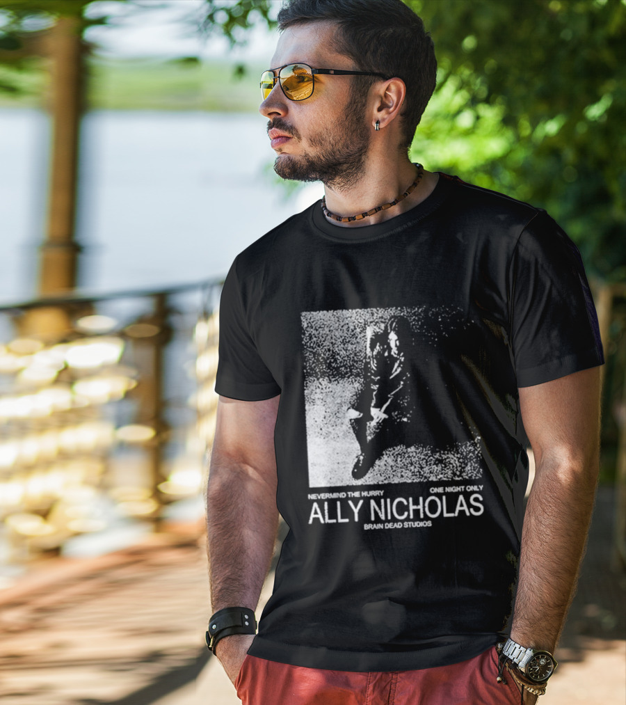 Ally Nicholas Slipknotshorty Unmasked The Expert Brown Group Records T-Shirt