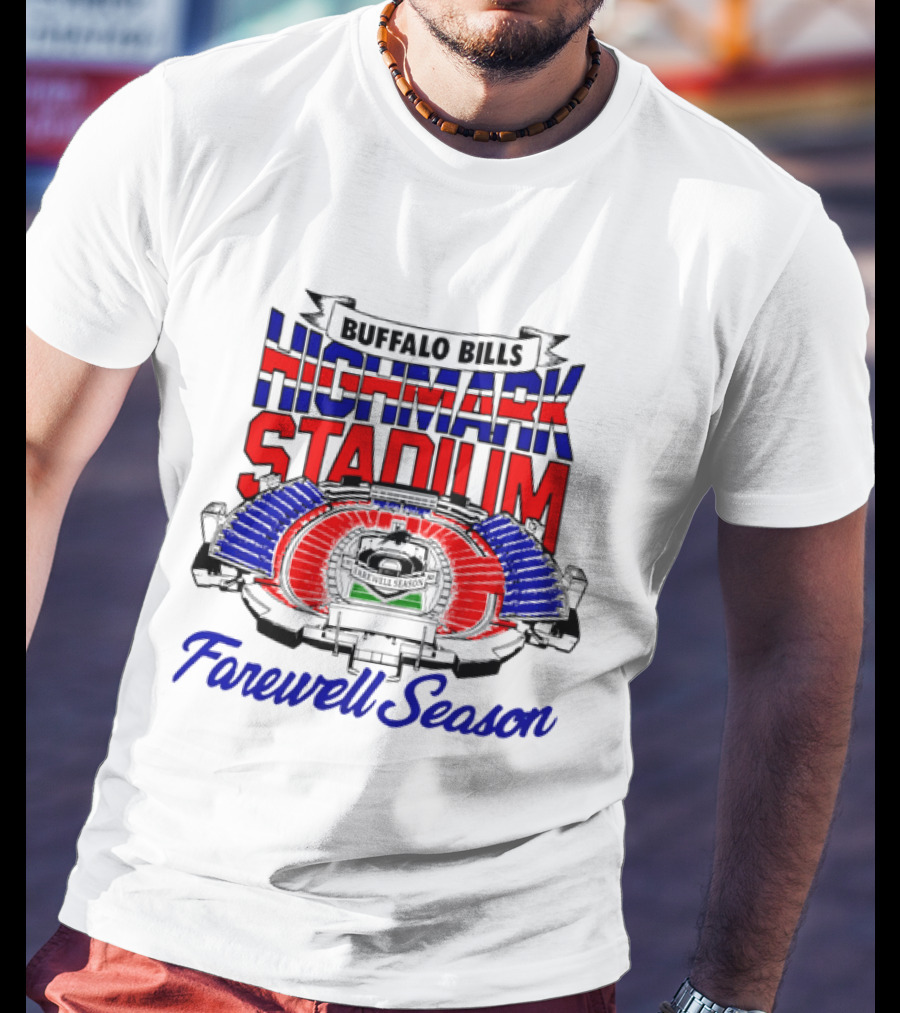 Buffalo Bills Highmark Stadium Farewell Season T-Shirt