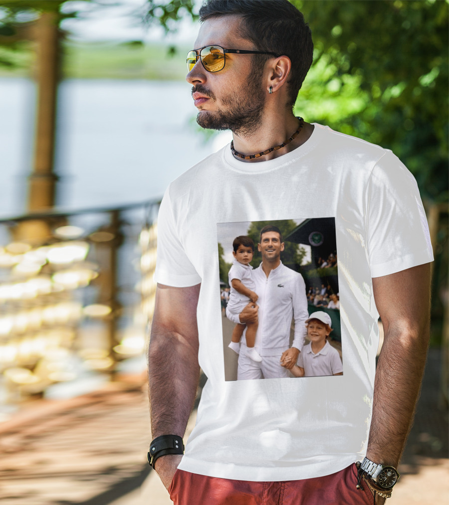 Djokovic Alcaraz And Jannik Kid Australian Open T-Shirt