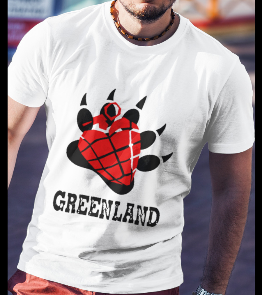 Greenland Green Day Heart And Claws T-Shirt