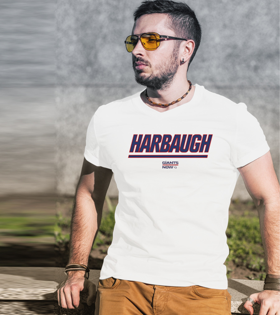 Harbaugh Giants Now T-Shirt
