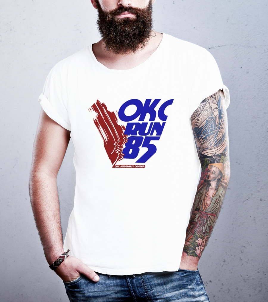 OKC Run 85 OKC Assembly Center Racing Event T-Shirt