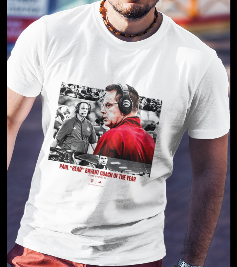 Paul Bear Bryant Coach Of The Year 2026 Football Legacy T-Shirt
