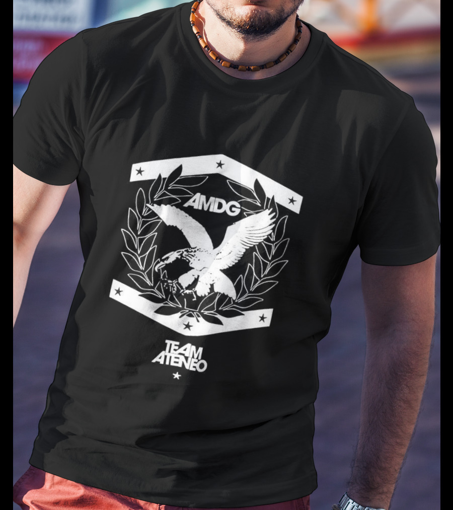 ARDG Team Ateneo Eagle Emblem With Laurel Wreath T-Shirt