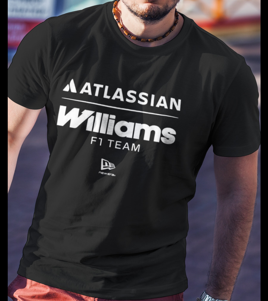 Atlassian Williams F1 Team New Era Collaboration T-Shirt