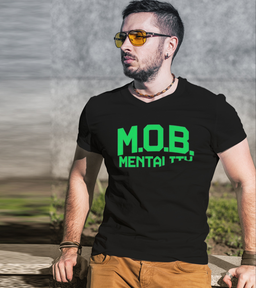 Seattle M.O.B. Mentality Football T-Shirt
