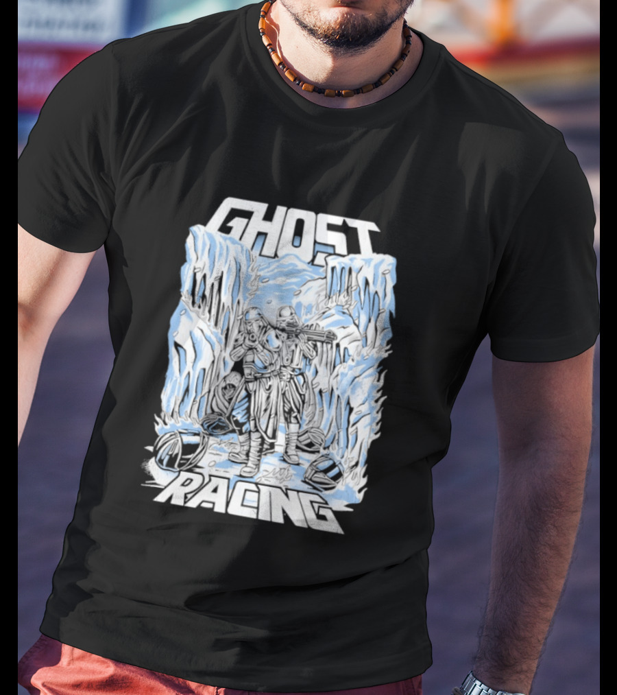 Ghost Racing Snowtrooper Frozen Specter Adventure T-Shirt