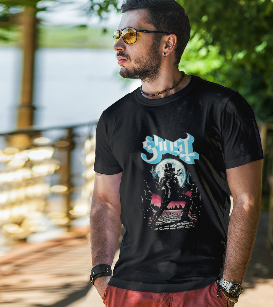 Ghost Skeletour 2026 Cowboy Papa Tour Dates Western T-Shirt
