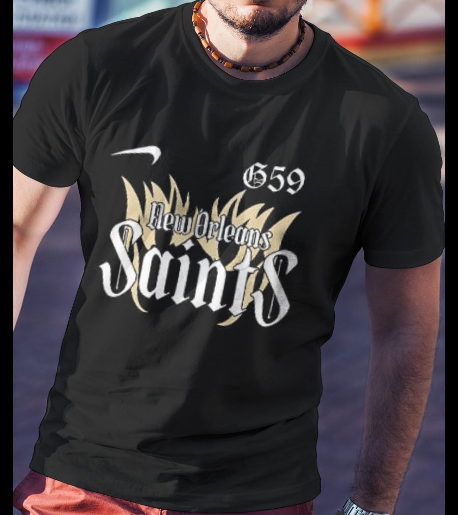 New Orleans Saints G59 $uicideboy$ Skull T-Shirt