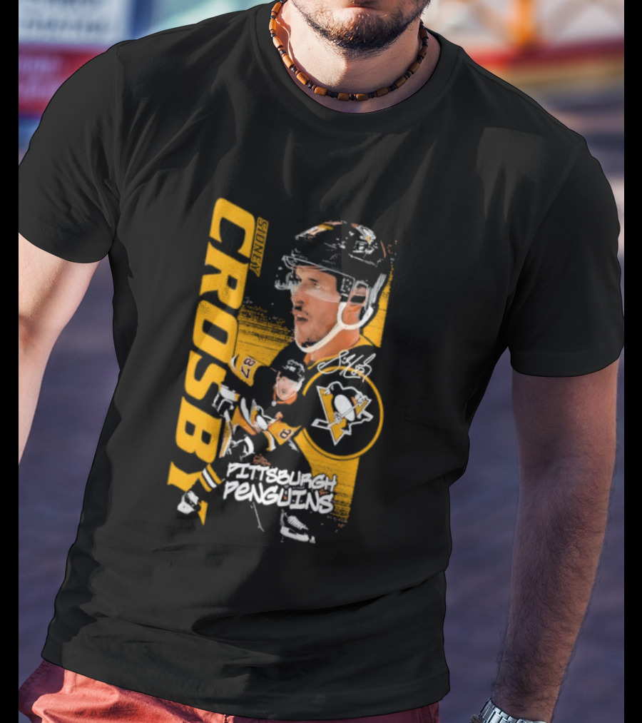 Pittsburgh Penguins Crosby Playmaker Hockey Legend T-Shirt