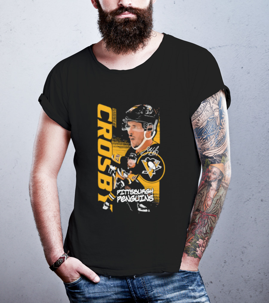 Pittsburgh Penguins Crosby Playmaker Hockey Legend T-Shirt
