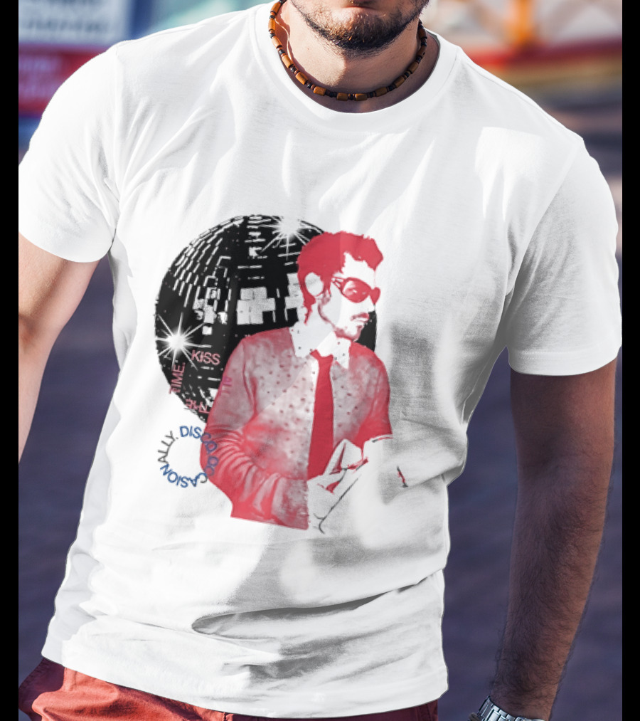 Harry Kiss All The Time Funky Disco Vibes T-Shirt