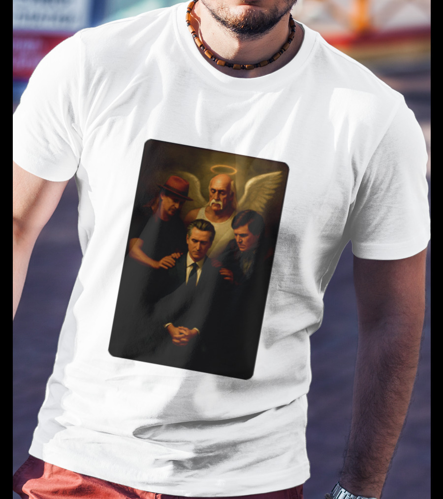 The Chosen One Gavin Newsom Angelic Gathering T-Shirt